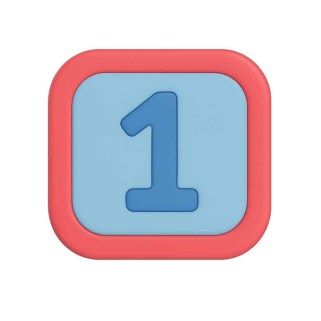 one